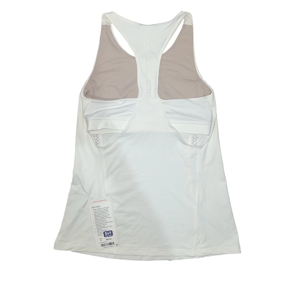 NWT Lululemon white hit it tank - Picture 2 of 4